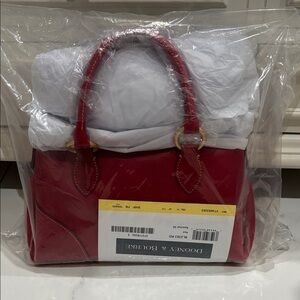 Dooney & Bourke Florentine Cherry Red Satchel